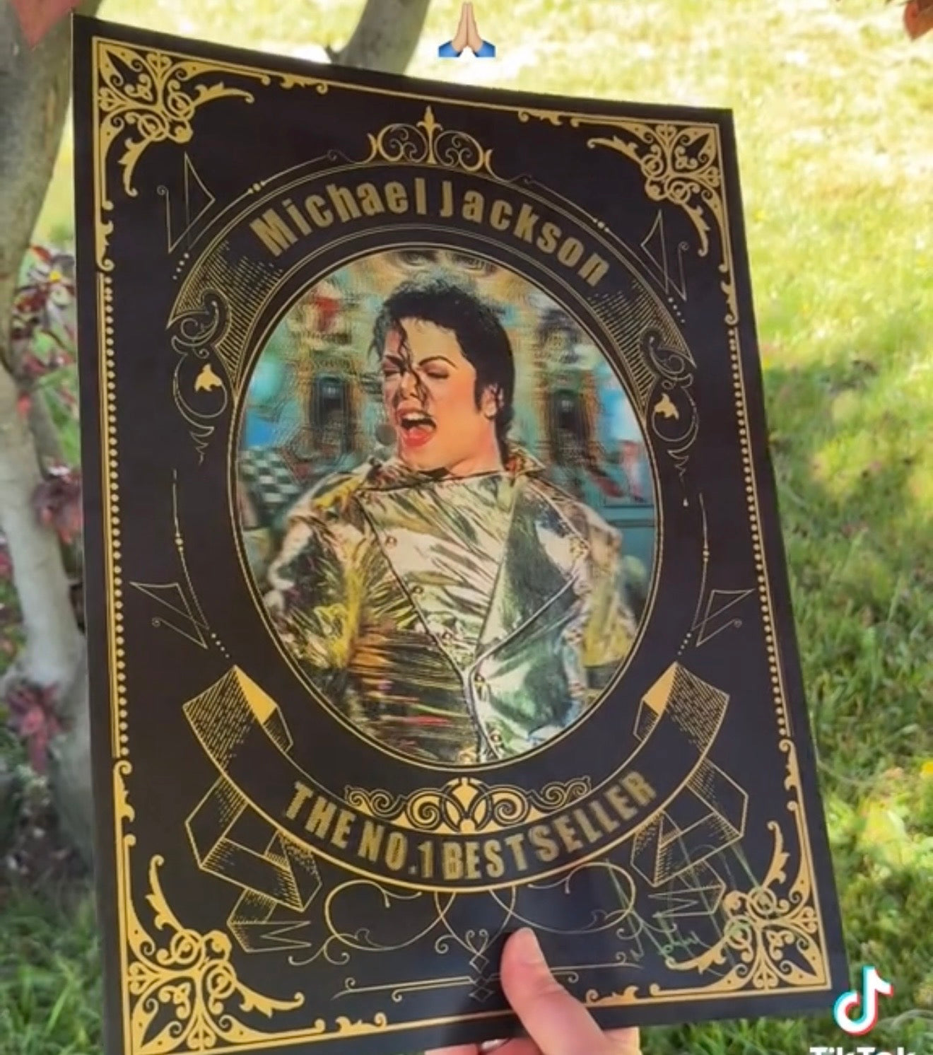 KIng of Pop Motion Art Poster