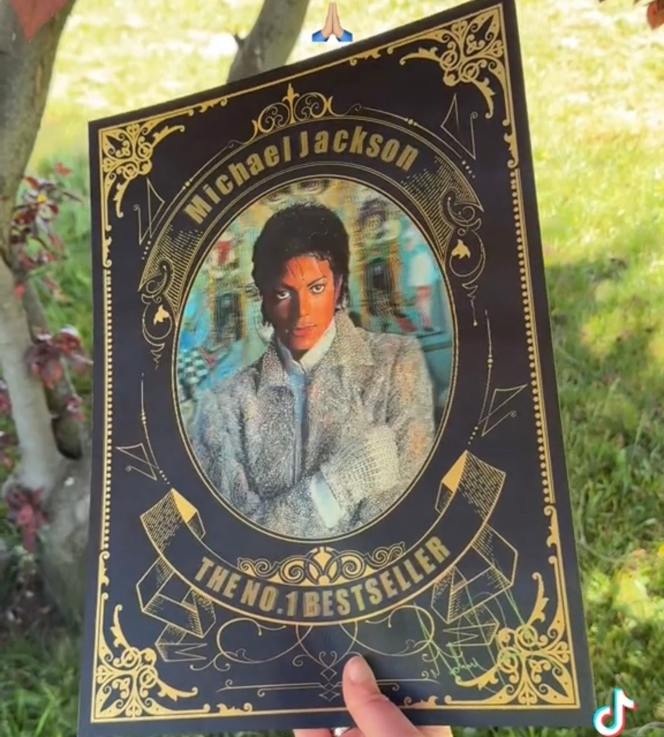 KIng of Pop Motion Art Poster